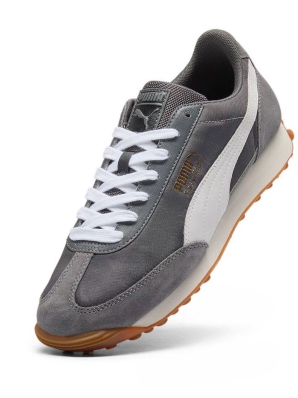 Puma Easy Rider Dub Gray and White Sneakers M 10 W 11 - Picture 5 of 10